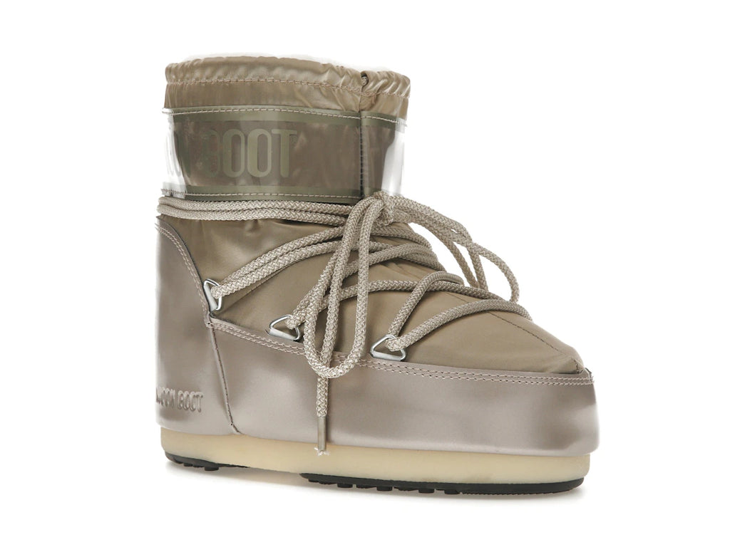 Moon Boot Icon Low Boot Glance Platinium