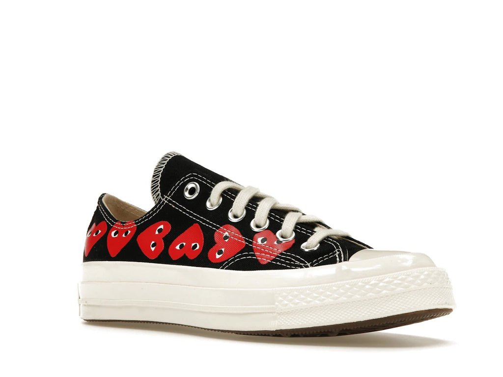 Converse Chuck Taylor All Star 70 Ox Comme des Garcons PLAY Multi-Heart Schwarz
