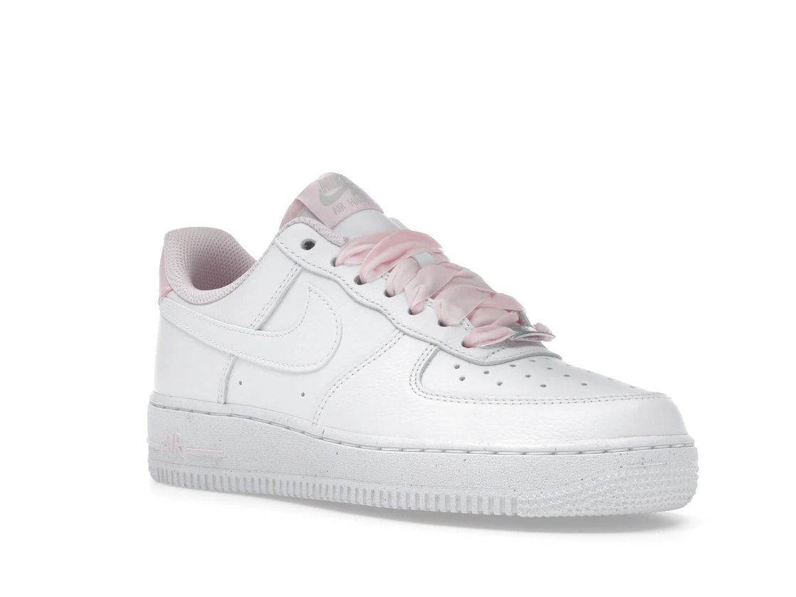 Nike Air Force 1 Low Vintage Pink Foam Velvet Laces