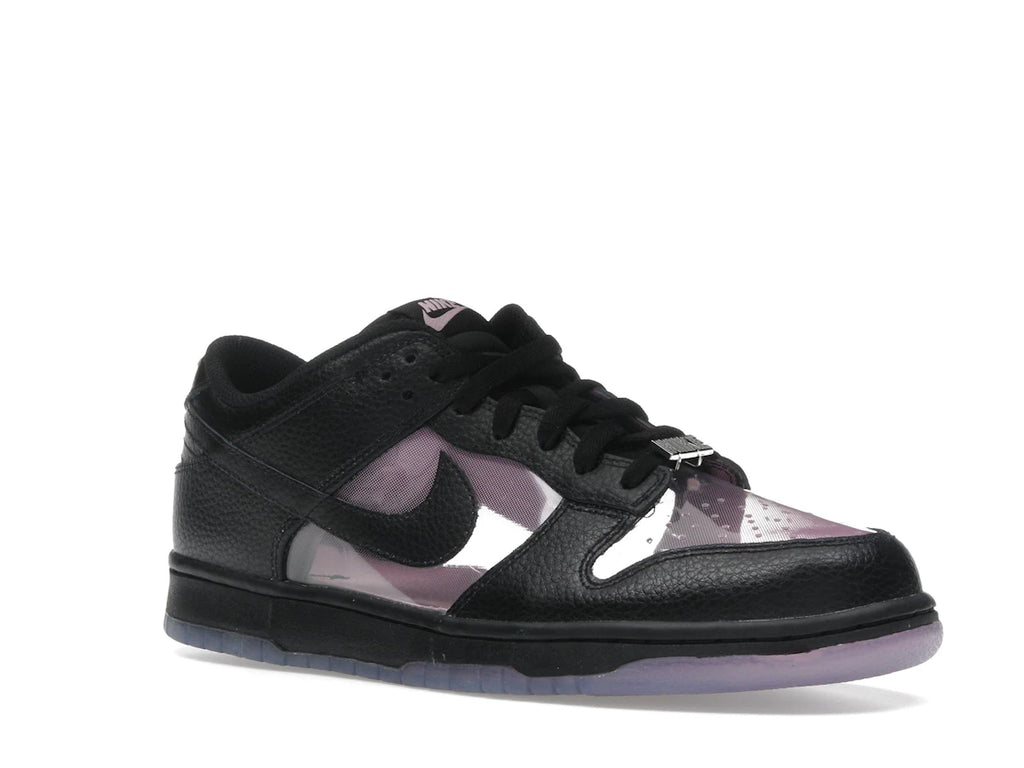 Nike Dunk Low Retro Transparent Schwarz Pink Rise