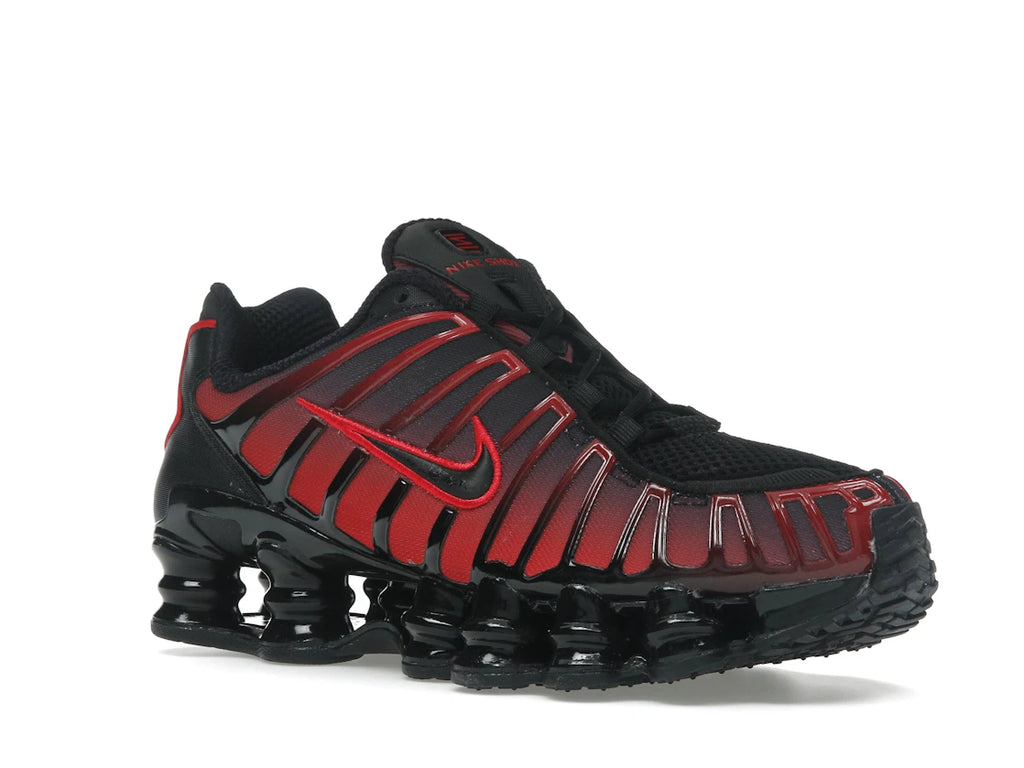 Nike Shox TL Black University Red Gradient
