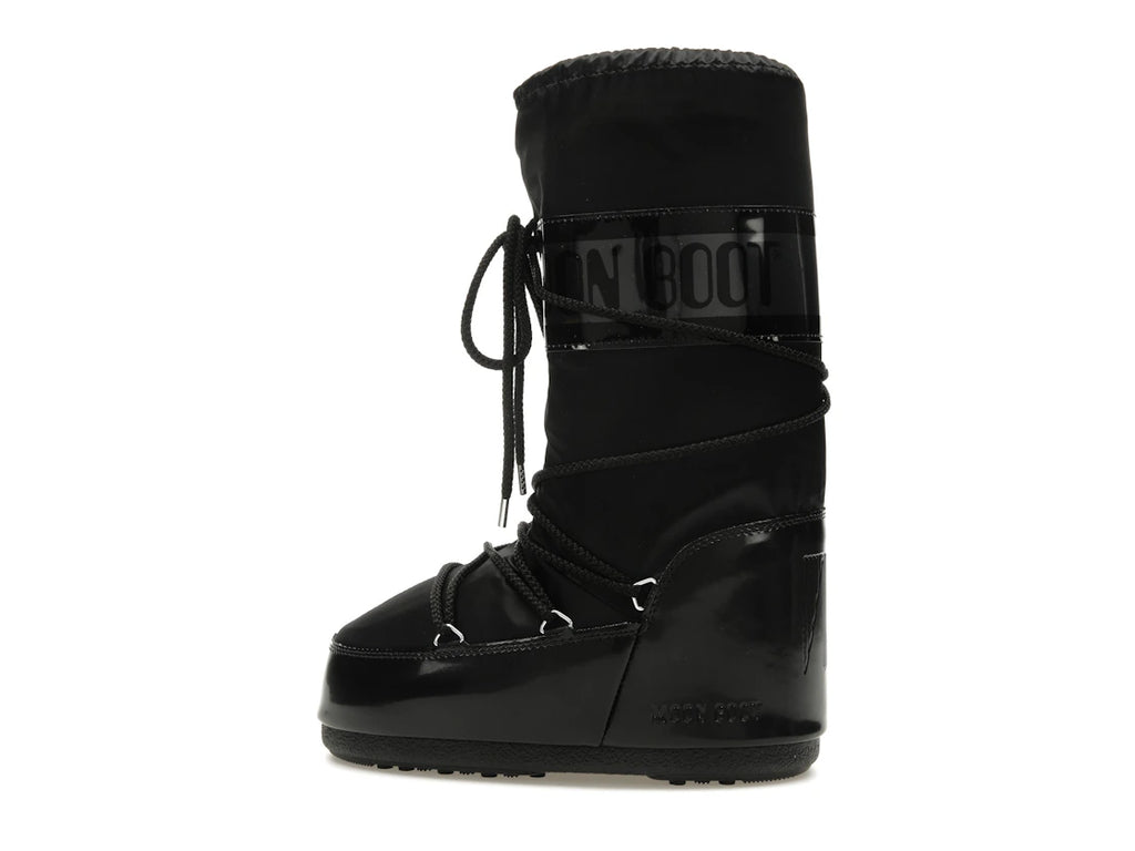 Moon Boot Icon Boot Glance Schwarz