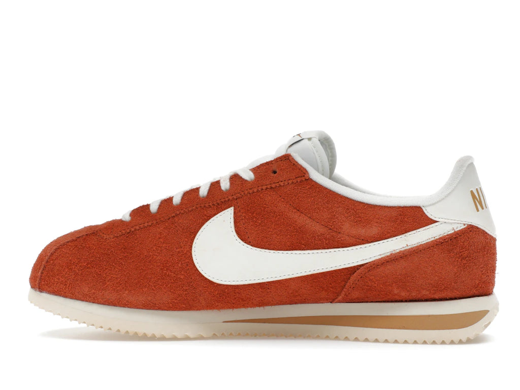 Nike Cortez SE Suede Dark Russet Flax Muslin Sail
