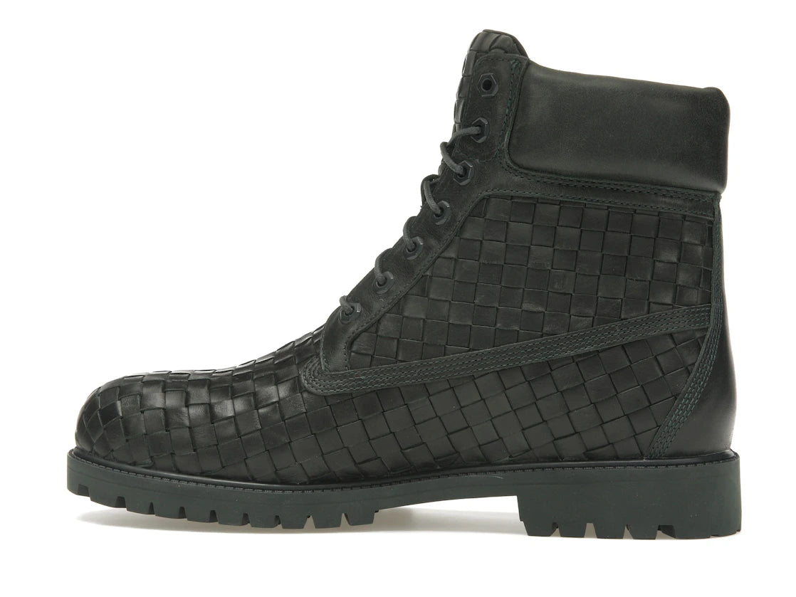 Timberland 6 Inch Premium Boot Woven Dunkelgrün