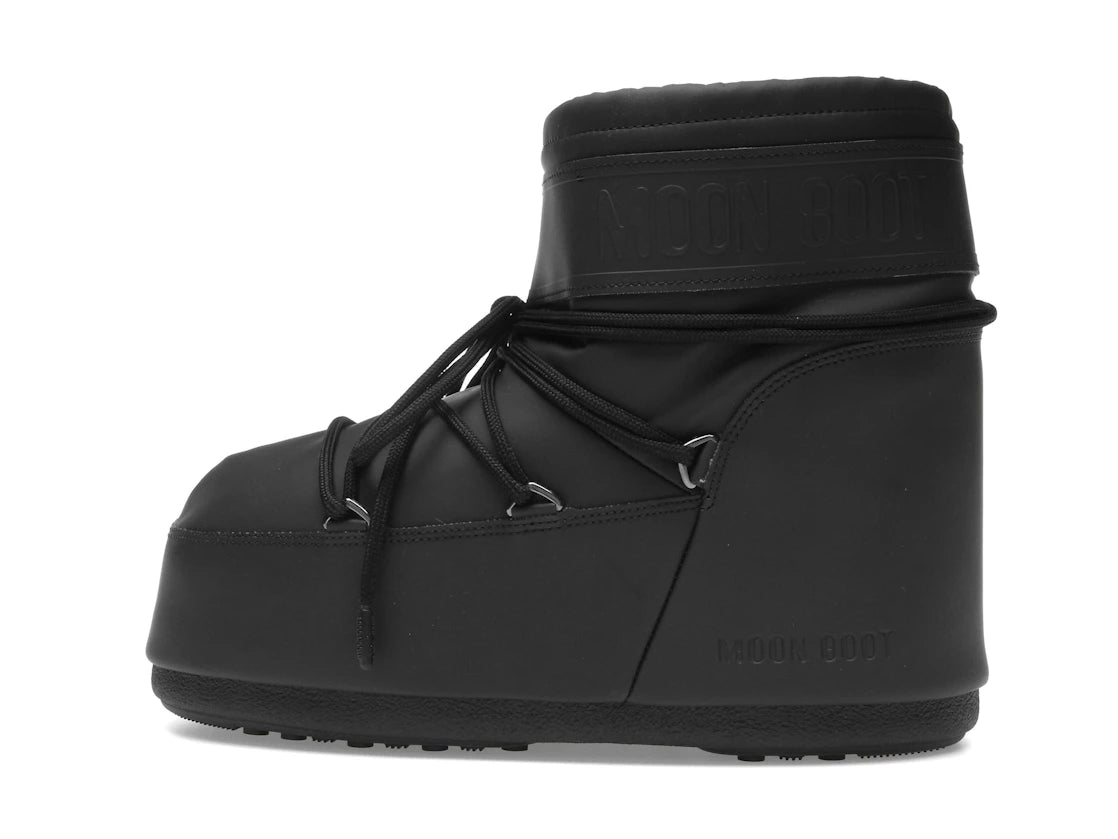 Moon Boot Icon Gummistiefel Schwarz