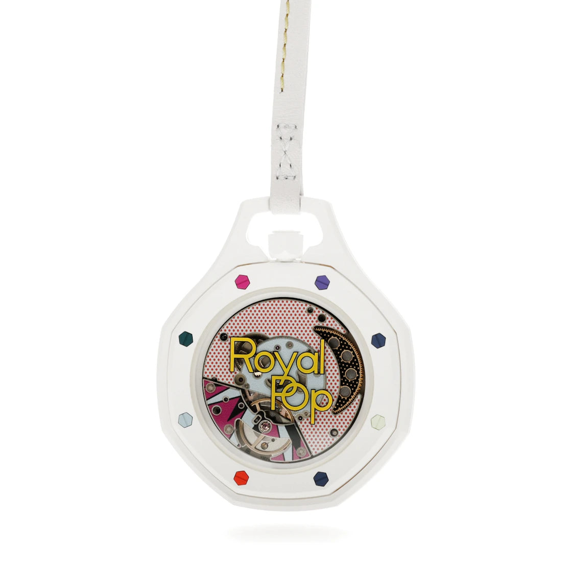 Swatch x Audemars Piguet AP Bioceramic Royal Pop Huit Blanc SSX03W100N - alternate angle 1