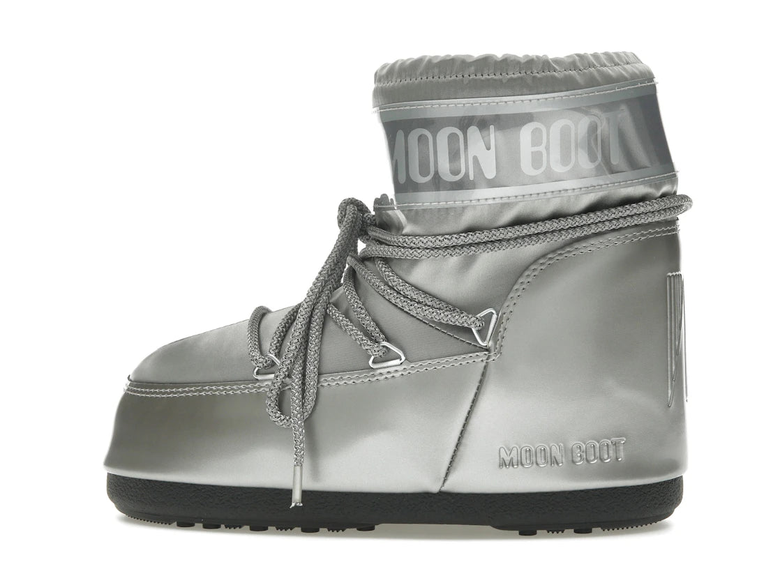 Moon Boot Icon Low Boot Glance Silver