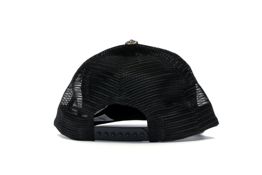Chrome Hearts CH Las Vegas Trucker Hat Black/Black