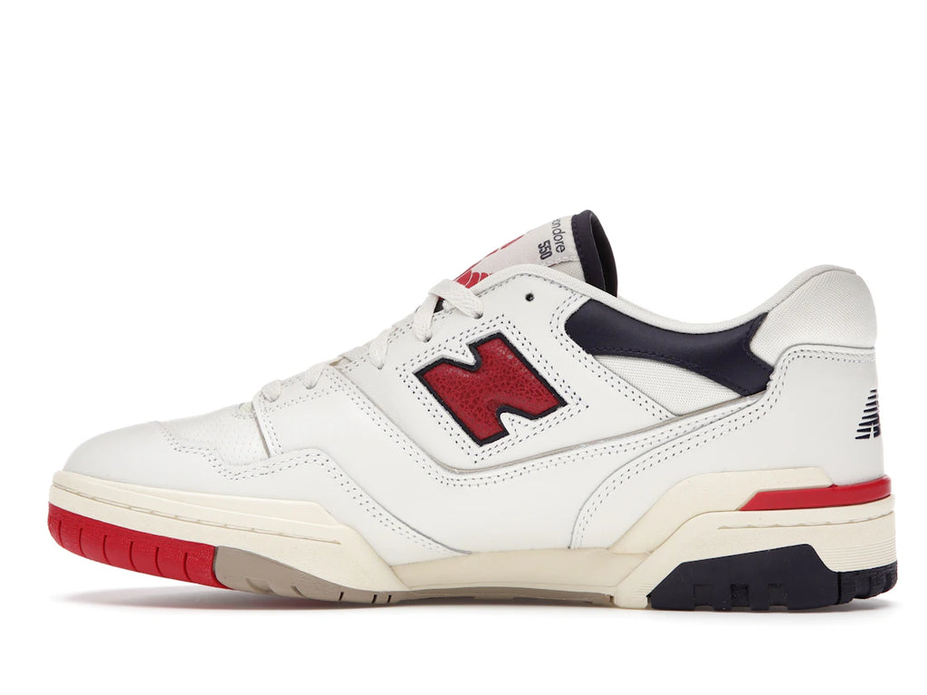 New Balance 550 Aime Leon Dore Weiß Marineblau Rot