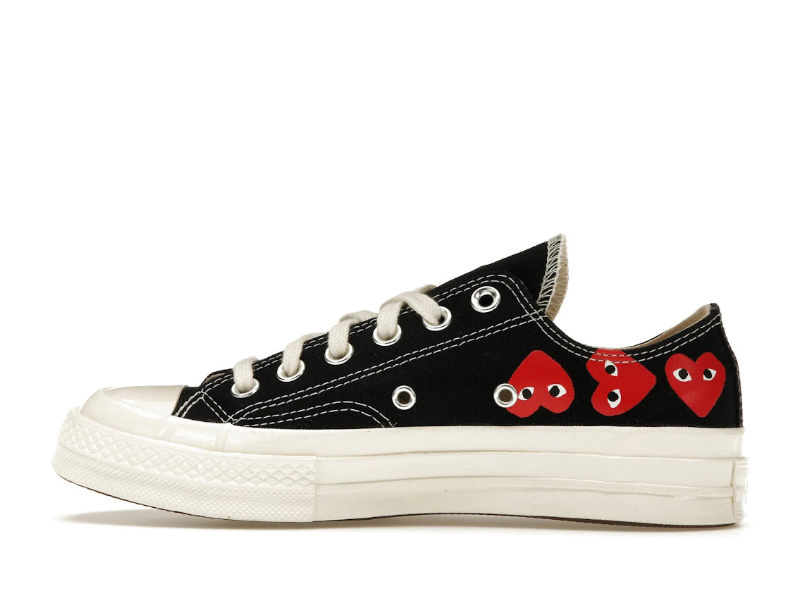 Converse Chuck Taylor All Star 70 Ox Comme des Garcons PLAY Multi-Heart Schwarz