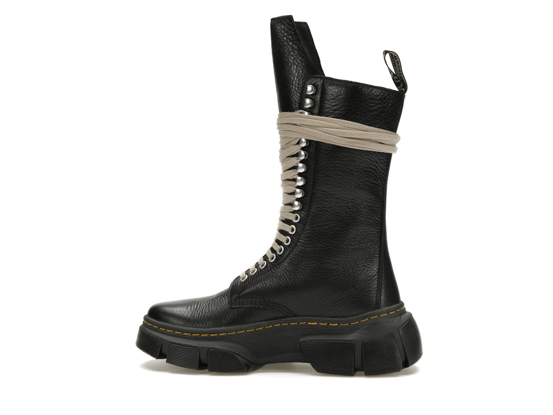 Dr. Martens 1918 DMXL Calf Length Zip Boot Rick Owens Black