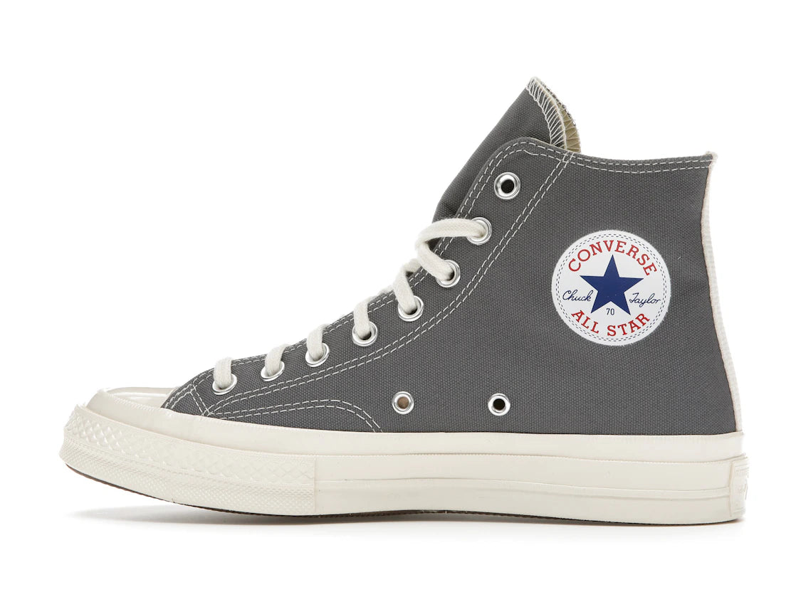 Converse Chuck Taylor All Star 70 Hi Comme des Garcons PLAY Grau