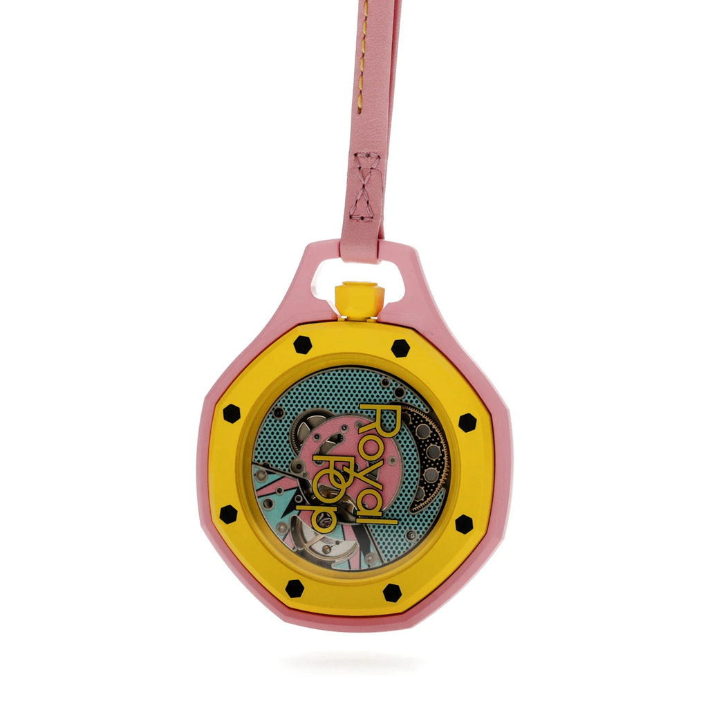 Swatch x Audemars Piguet AP Bioceramic Royal Pop Savonnette Otg Roz SSX03J100N - alternate angle 1