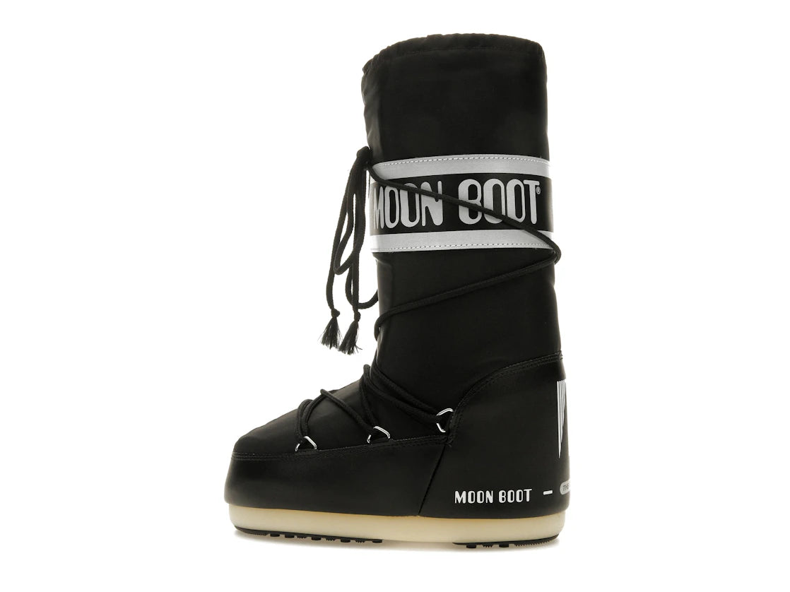 Moon Boot Icon Nylonstiefel Schwarz