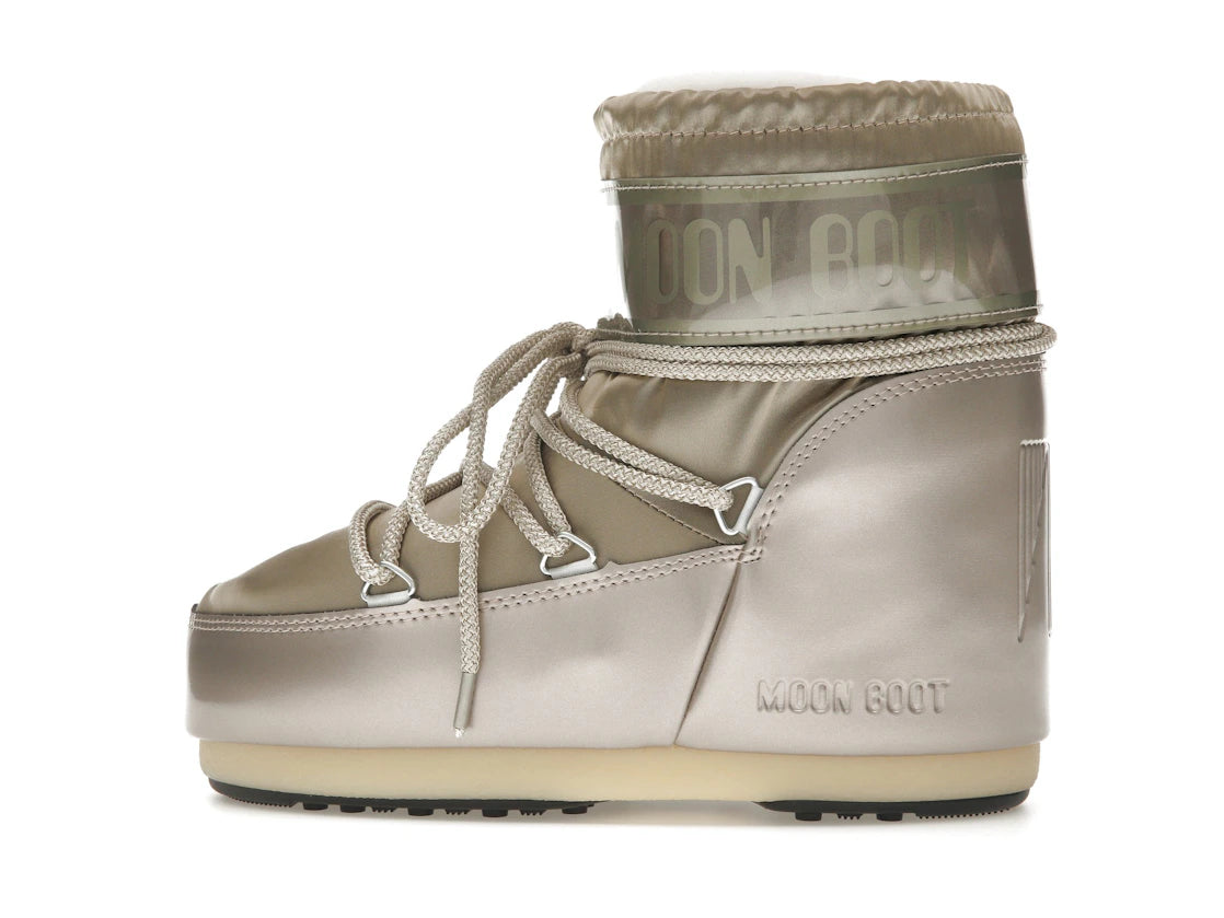 Moon Boot Icon Low Boot Glance Platinium