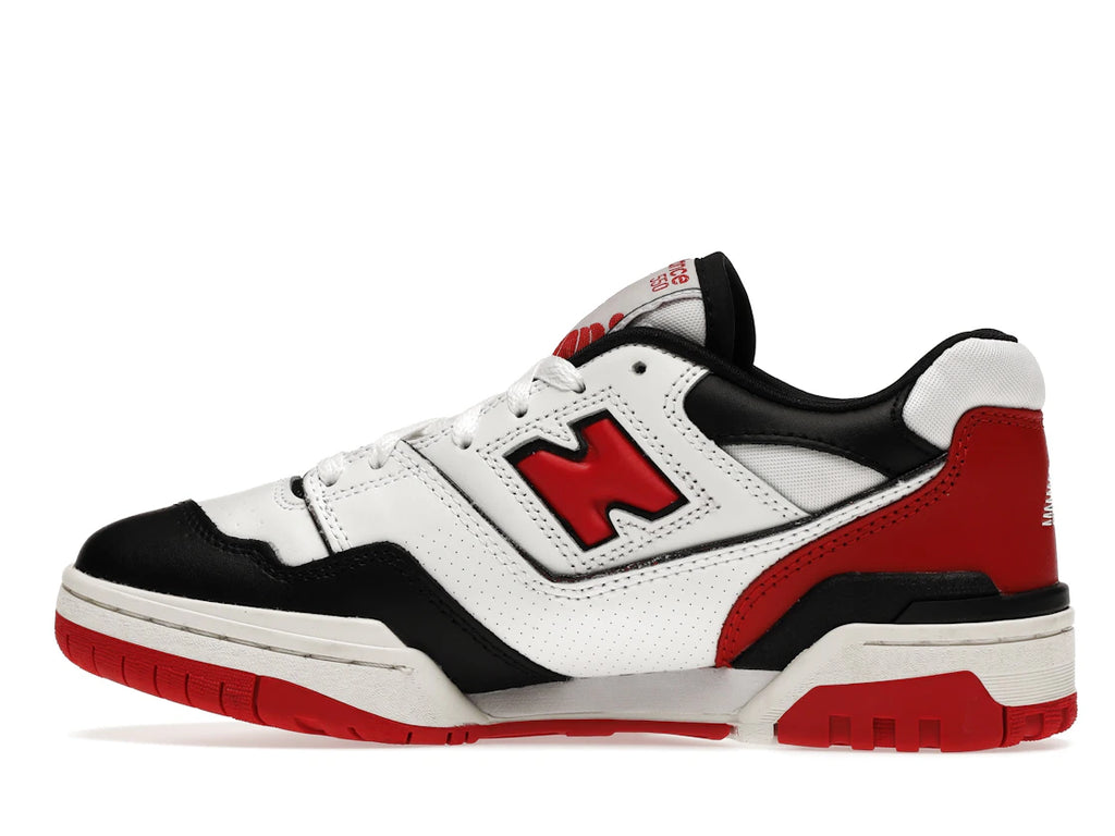New Balance 550 Weiß Rot Schwarz