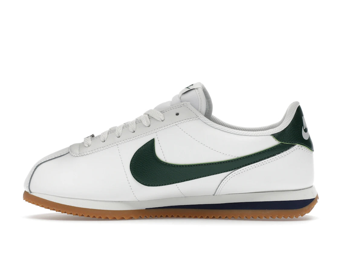 Nike Cortez Leather Summit White Tan Midnight Navy
