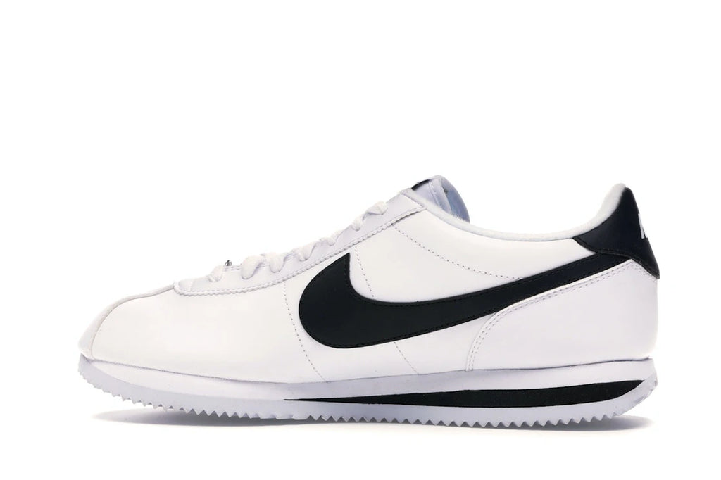 Nike Cortez Basic Leder Weiß Schwarz