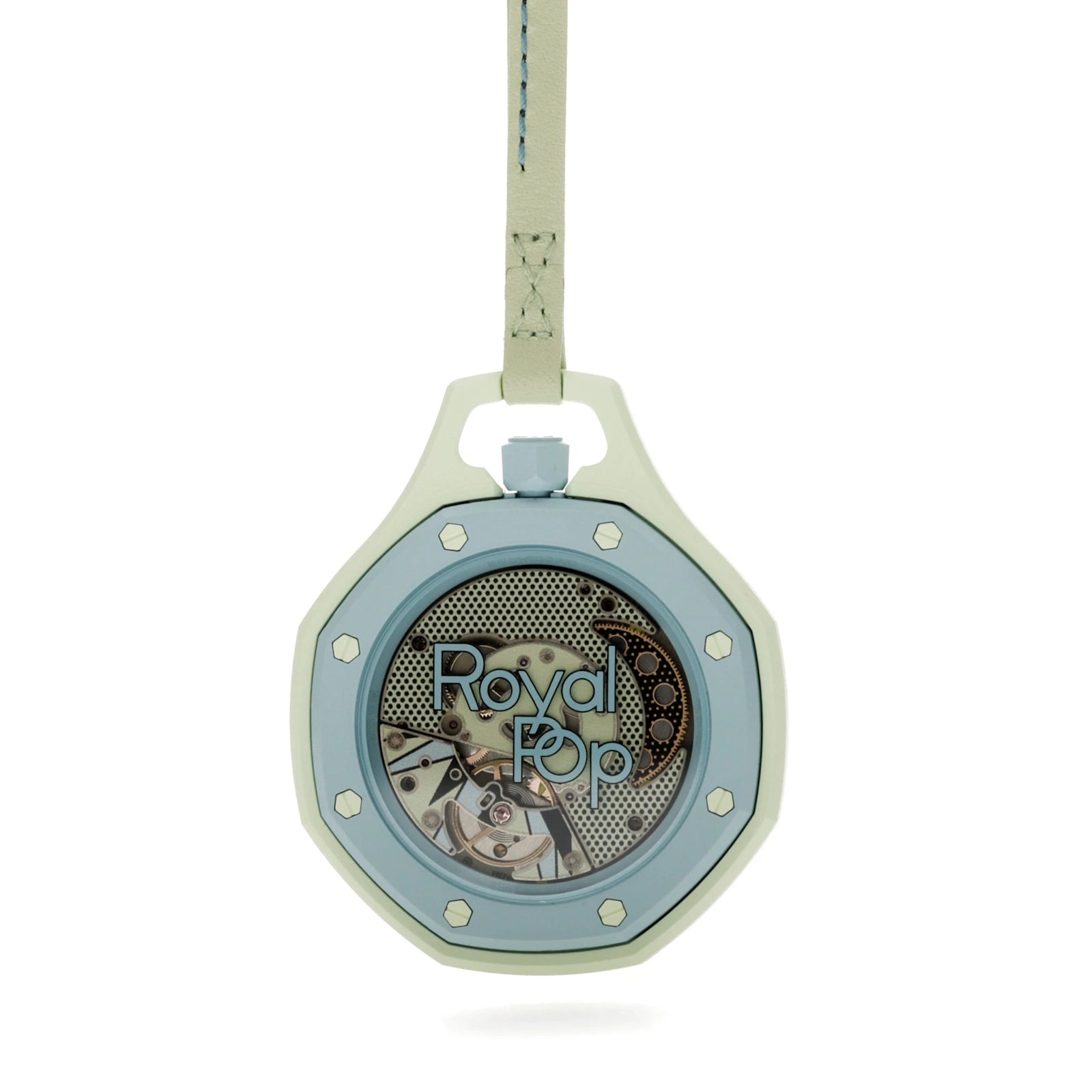 Swatch x Audemars Piguet AP Bioceramic Royal Pop Blaue Acht SSX03L101N - alternate angle 1