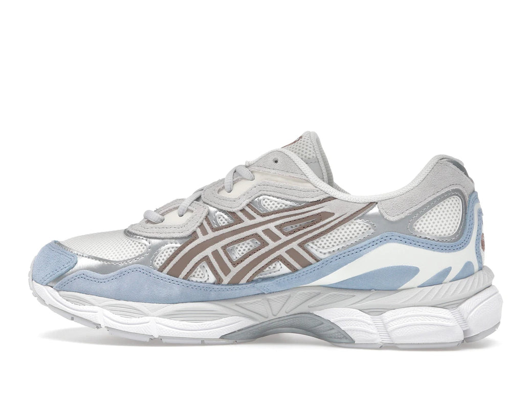 ASICS Gel-NYC Creme, Wolkengrau, Blau