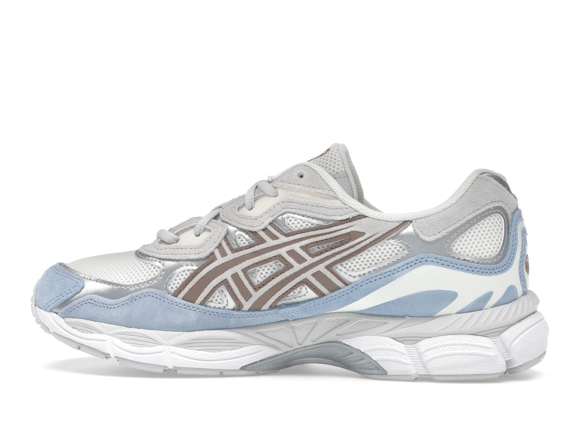 ASICS Gel-NYC Creme, Wolkengrau, Blau