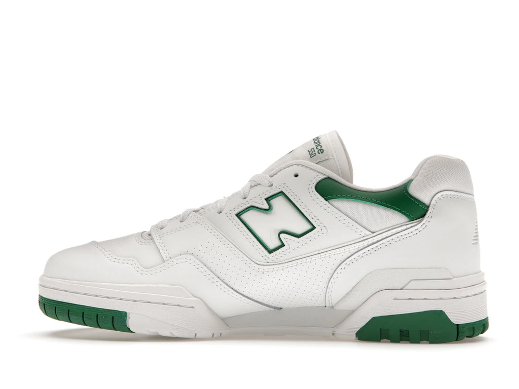 New Balance 550 Weiß Klassisch Grün