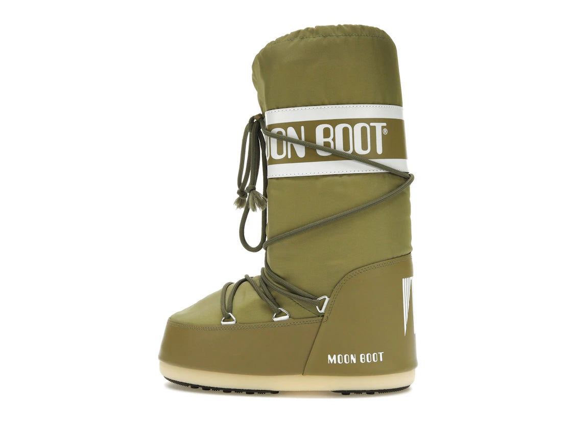 Moon Boot Icon Nylon Boot Khaki