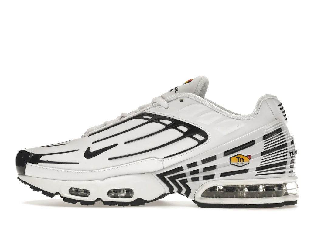 Nike Air Max Plus 3 Leder Weiß Schwarz