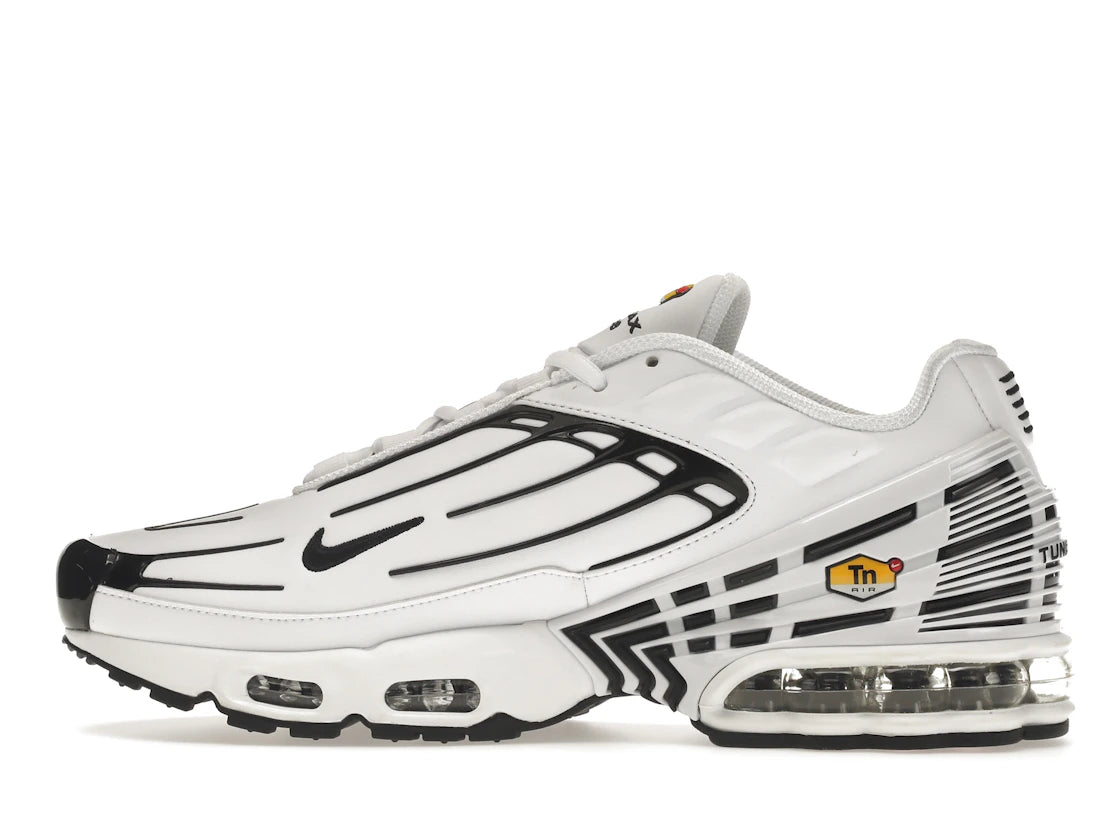 Nike Air Max Plus 3 Leder Weiß Schwarz