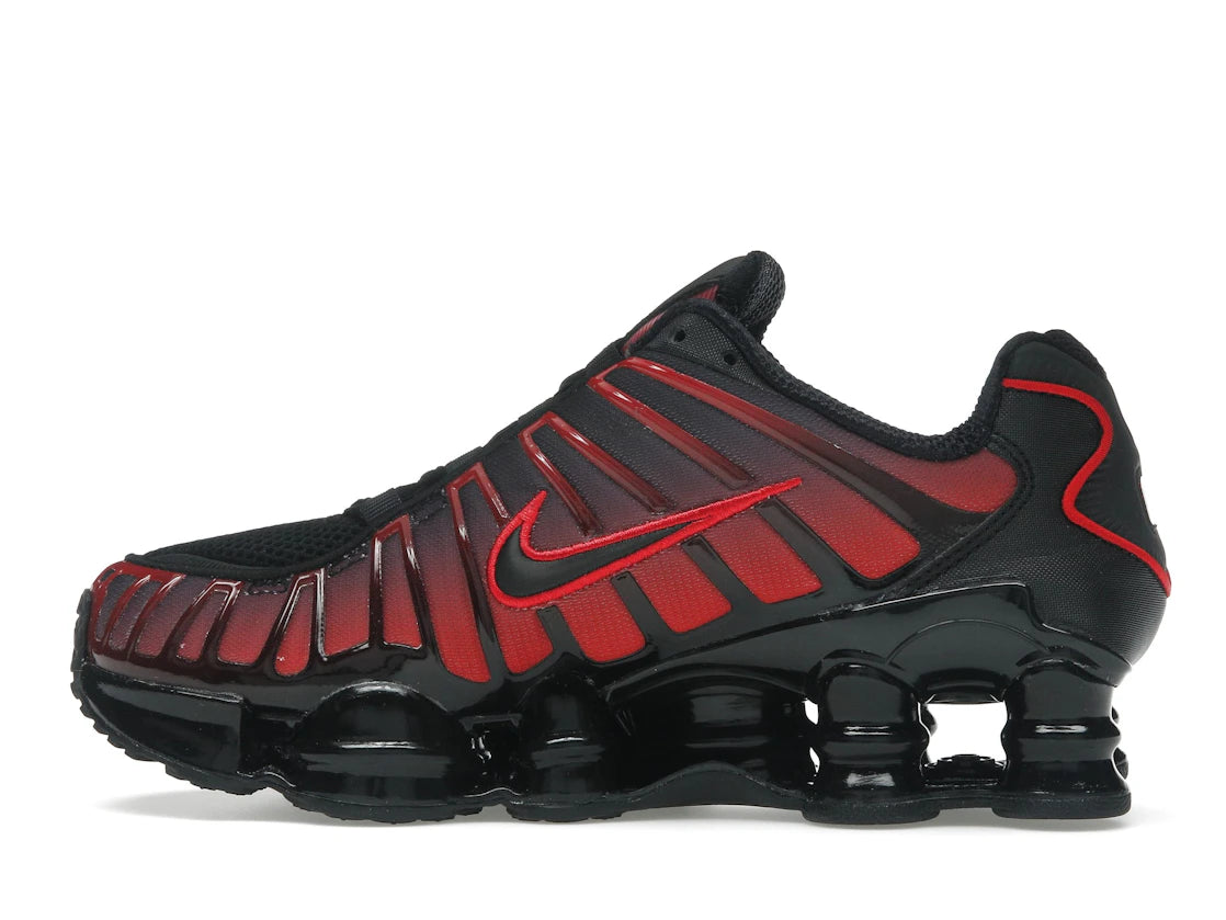Nike Shox TL Black University Red Gradient