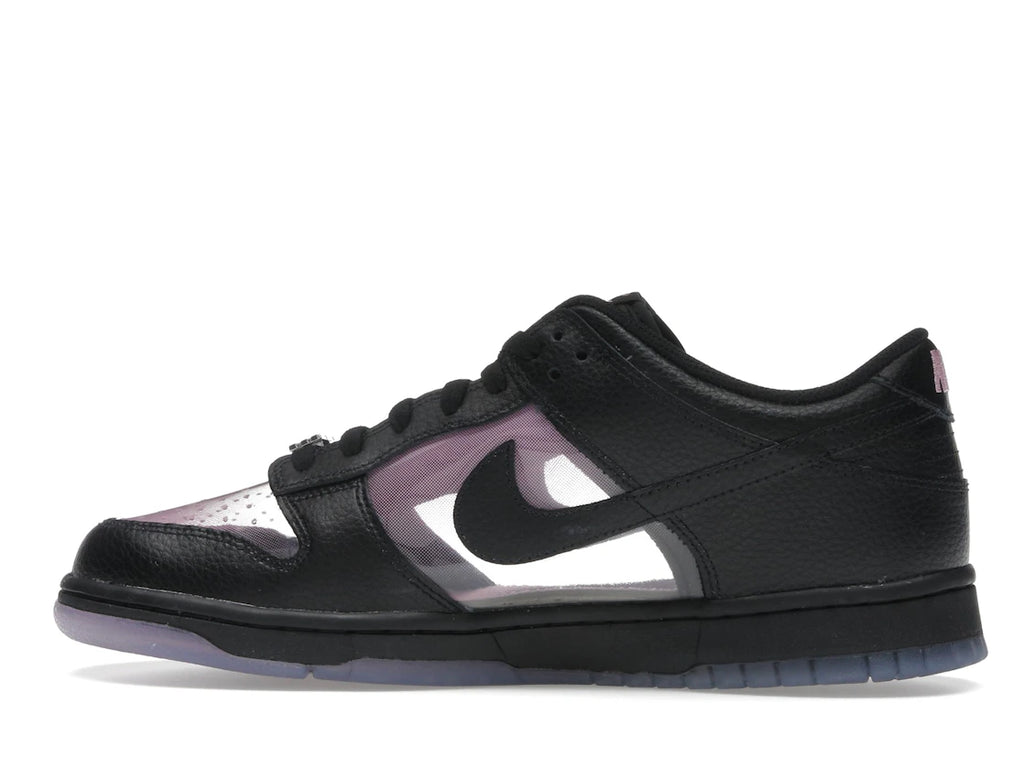 Nike Dunk Low Retro Transparent Schwarz Pink Rise