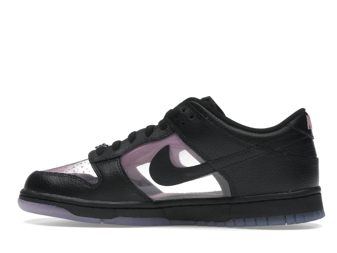 Nike Dunk Low Retro Transparent Schwarz Pink Rise