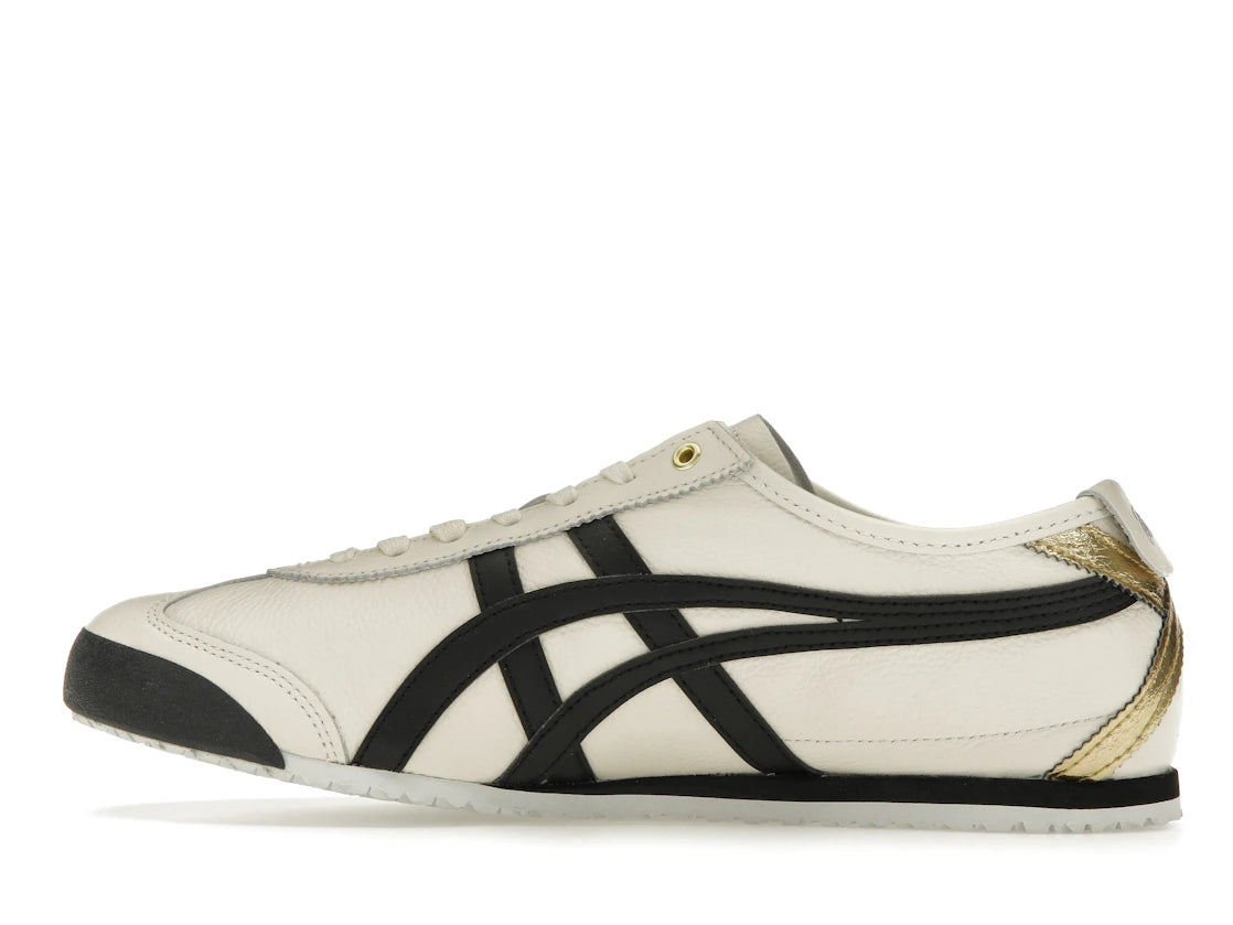 Onitsuka Tiger Mexico 66 Creme Schwarz Gold