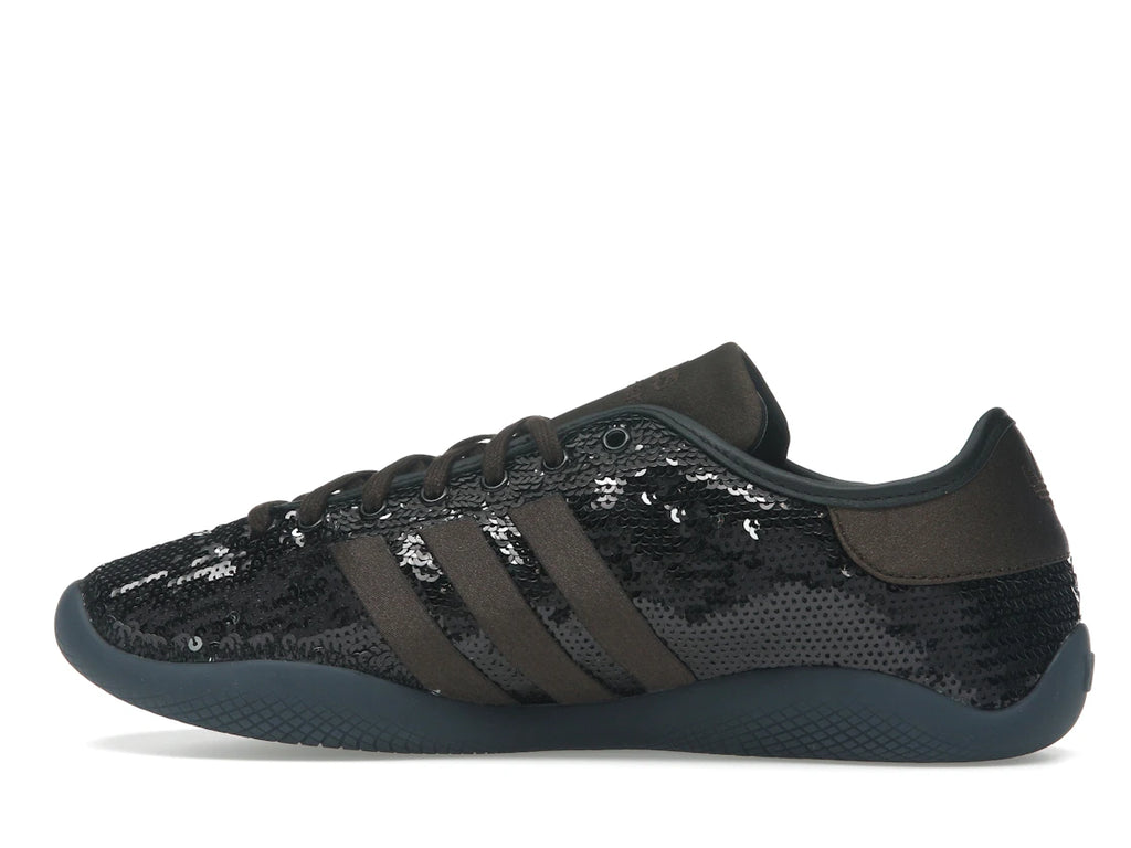 adidas Karintha Wales Bonner Schwarz Dunkelbraun Pailletten