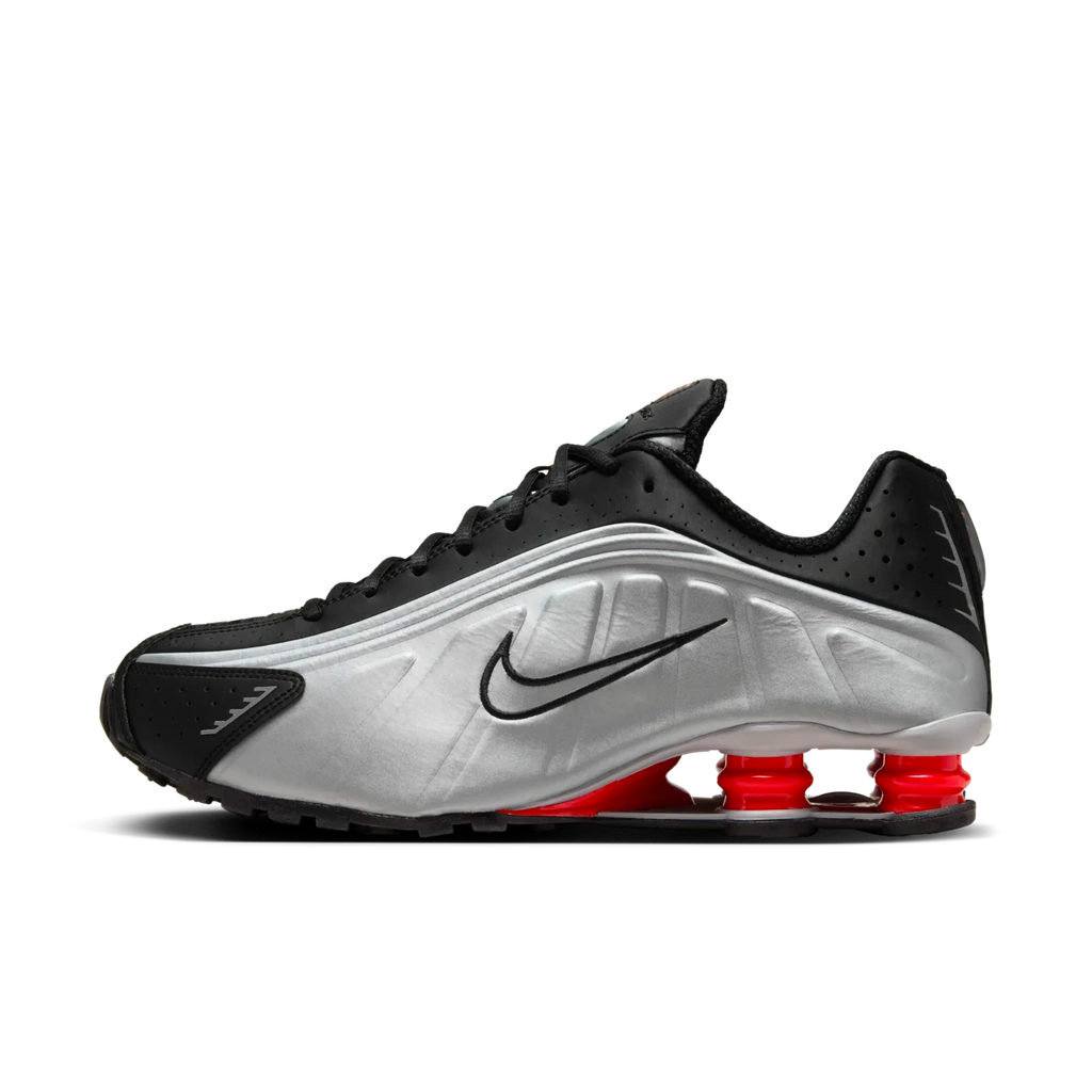 Nike Shox R4 Black Metallic Silver