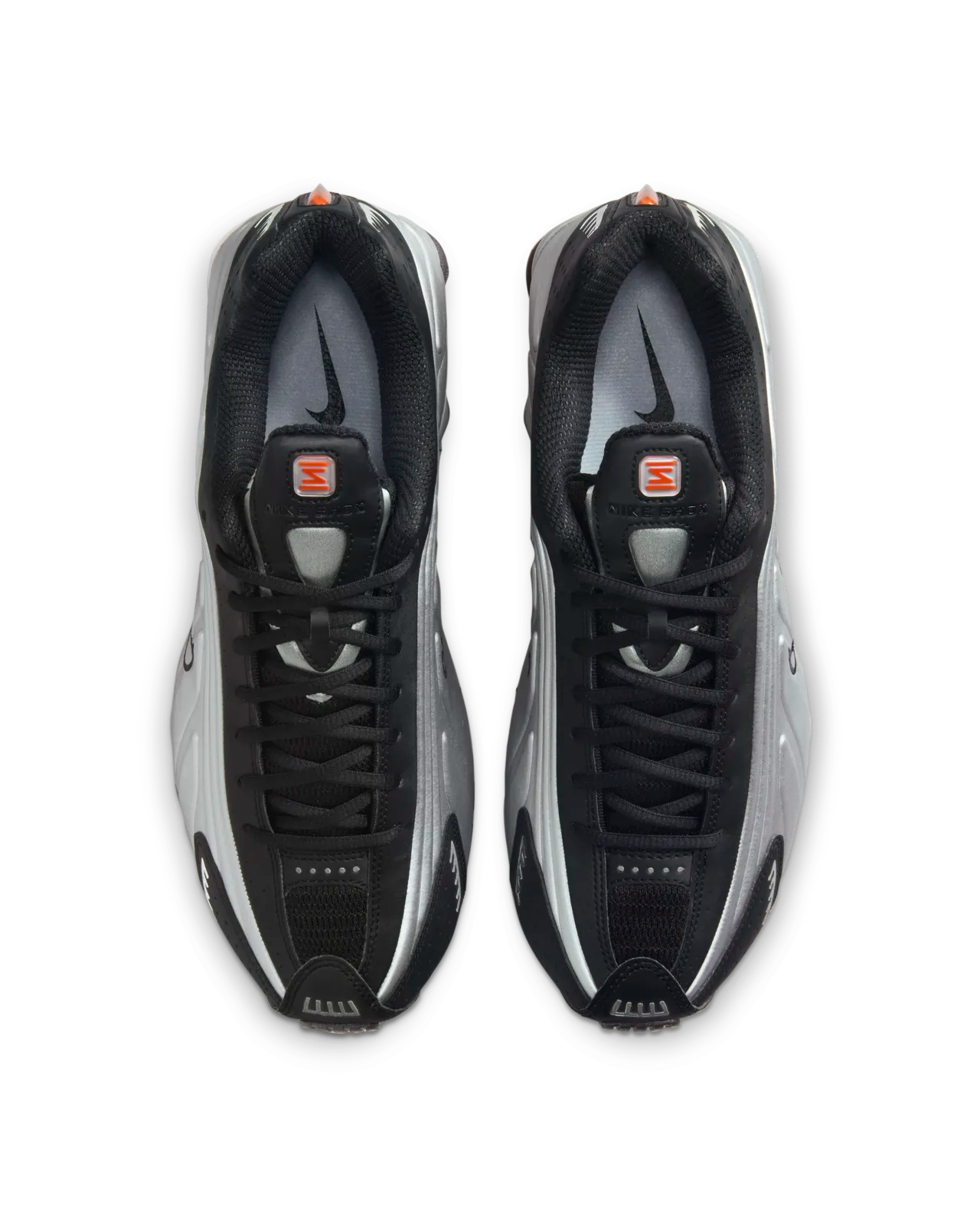 Nike Shox R4 Black Metallic Silver