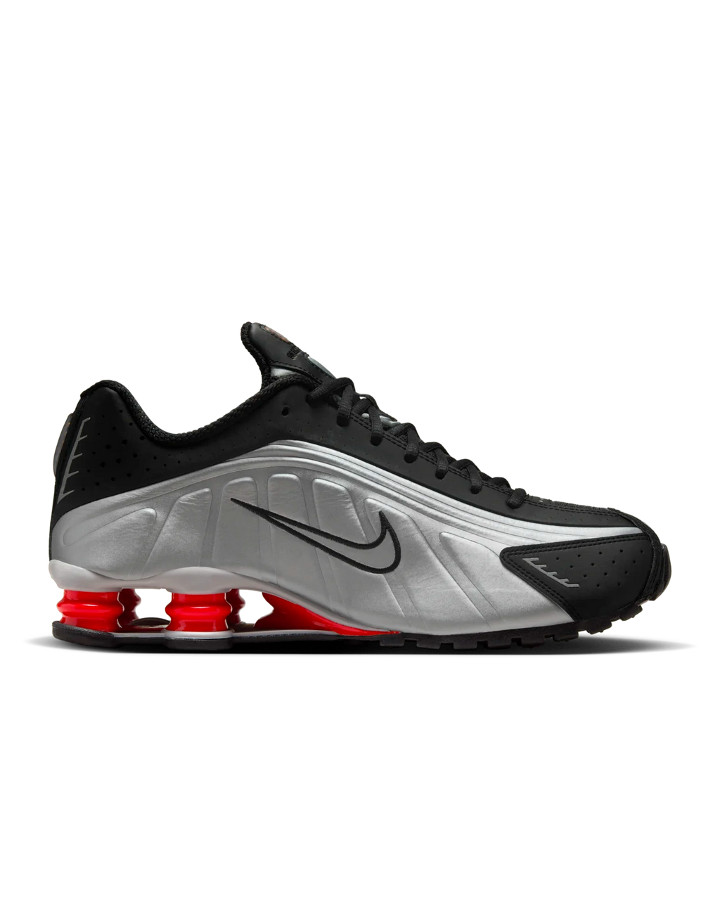 Nike Shox R4 Black Metallic Silver