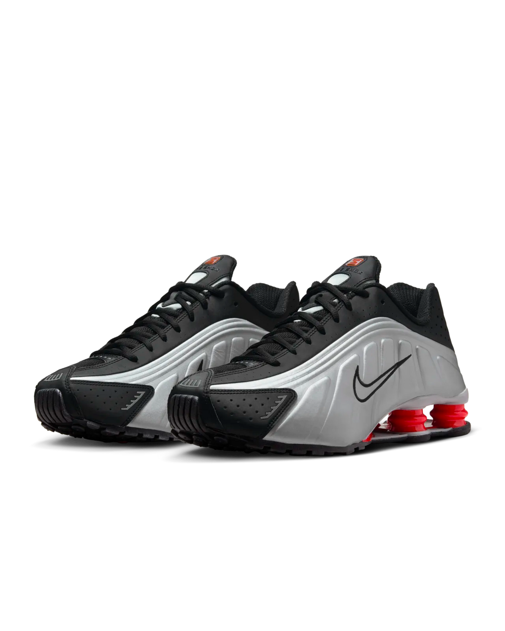 Nike Shox R4 Black Metallic Silver