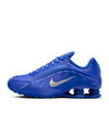 Nike Shox R4 Racer Blue Metallic Silver