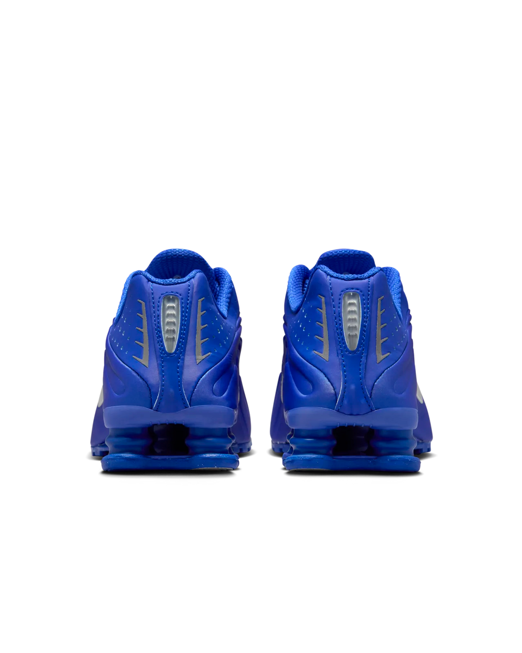 Nike Shox R4 Racer Blue Metallic Silver