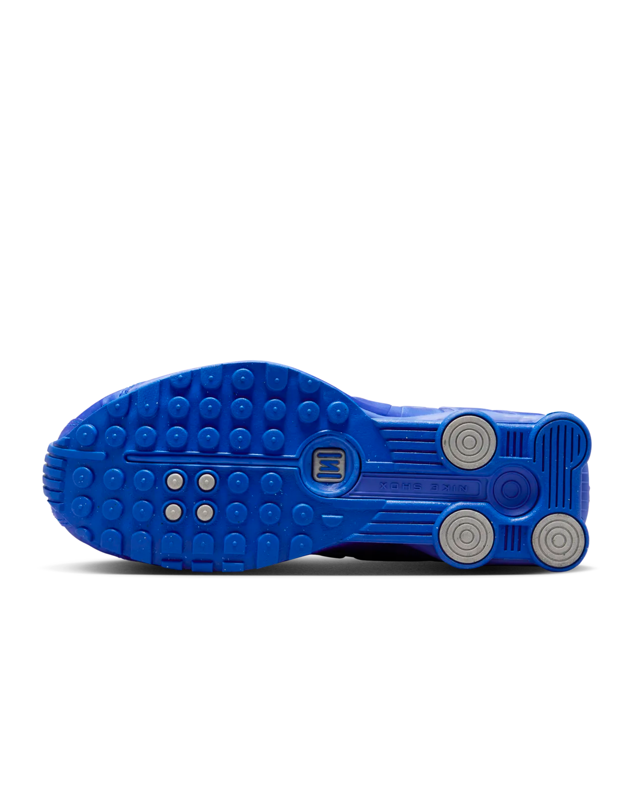 Nike Shox R4 Racer Blue Metallic Silver